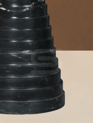 Cono Stepa Black Dining Table - Image 3