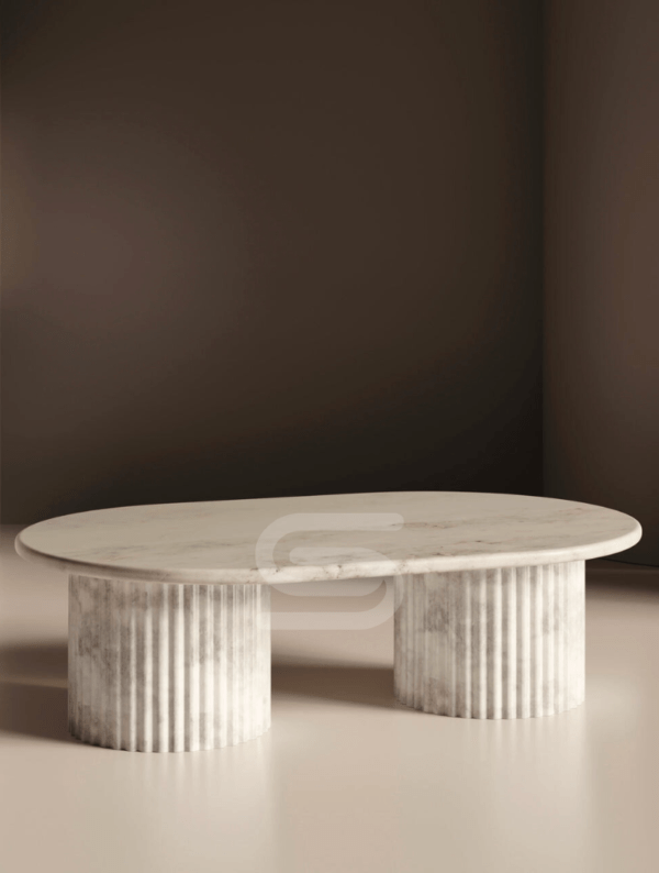 Fluto Classic White Coffee Table