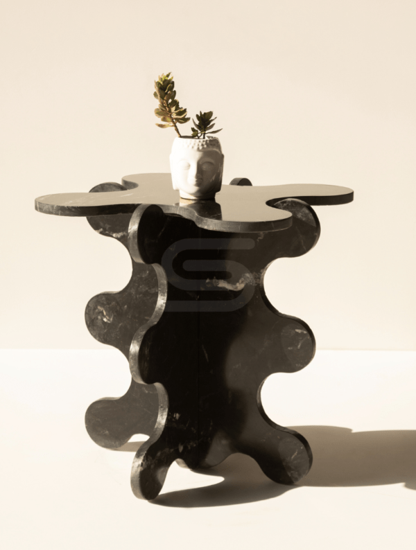 Frisby Black Side Table