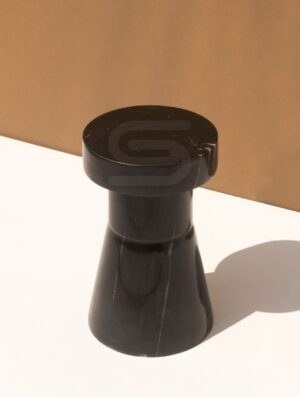 Velvet Noir Side Table - Image 2