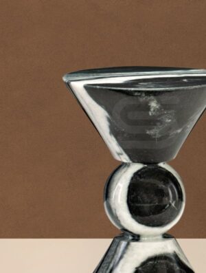 Zenith Hourglass Side Table - Image 2