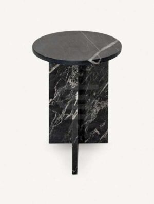 Slate Cross Side Table - Image 2