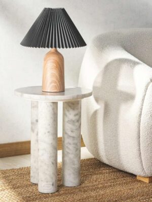Triple Pillar Side Table