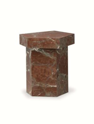 Hexa Rust Marble Table - Image 2
