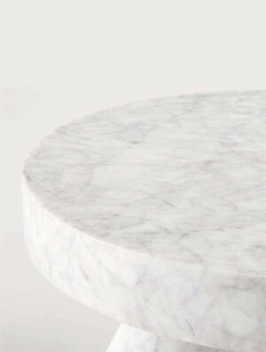 Jaxx Marble Side Tables Set Of 2 - Image 3