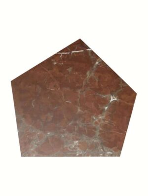 Hexa Rust Marble Table - Image 5