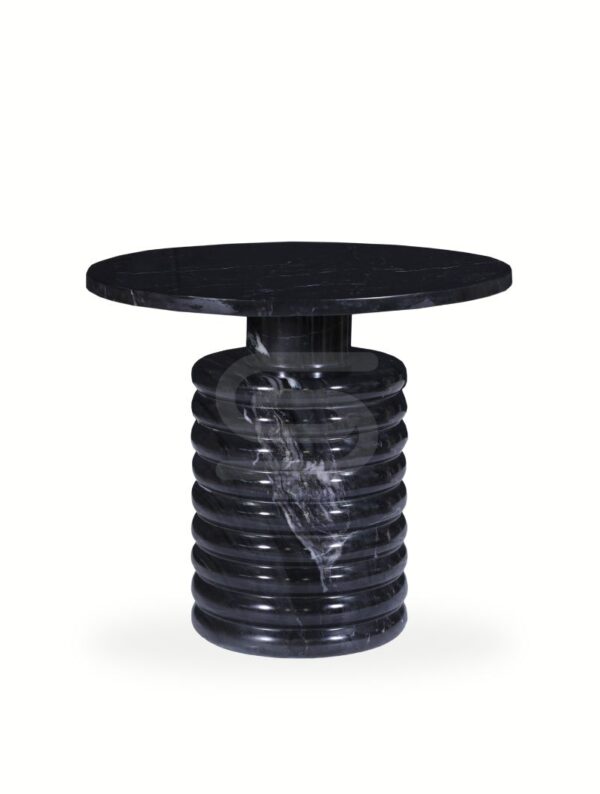 Pavia Ringo Black Side Table