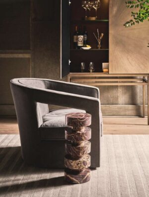 Stack Noir Side Table