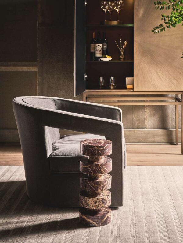 Stack Noir Side Table