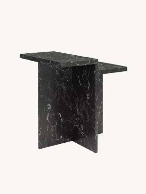 Black Fold Side Table - Image 3