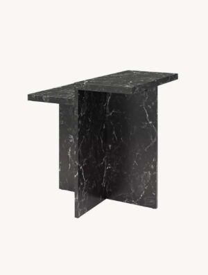 Black Fold Side Table - Image 4