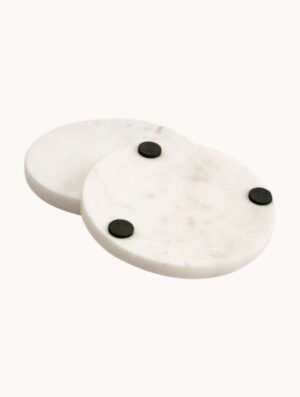 Casa Marble Coasters Set Of 4 - Image 3
