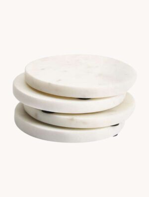 Casa Marble Coasters Set Of 4 - Image 4